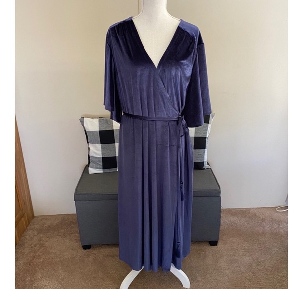 velvet dress jcpenney